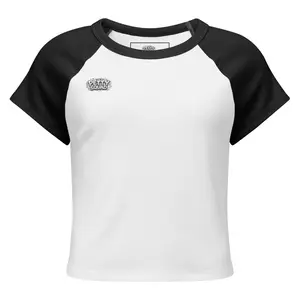 Petty Squad Raglan Baby Tee – Sporty Chic Edition