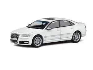 2010 Audi S8 (D3) - White Diecast 1:43 Scale Model - Solido S4313302