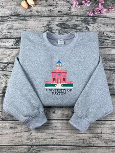 Dayton University Embroidered Sweatshirt/Hoodie