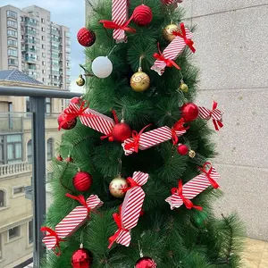 Graceful Enclave 10 Pcs Christmas Candy Boxes Empty Treat Boxes with Ribbon Red Small Candy Boxes for Sweets, Chocolate, Decoration Gift Boxes Party Favor Boxes Cookie Boxes for Xmas, Wedding Party Wrap Bag colorful christmas gift wrap