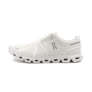 On Cloud 6 Triple White Men's Running Athletic Shoes New