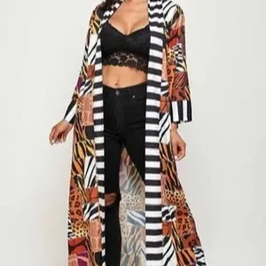 Printed KIMONO CARDIGAN
