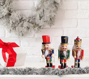 Santa's Workshop 6" Traditional Nutcrackers, Set of 3