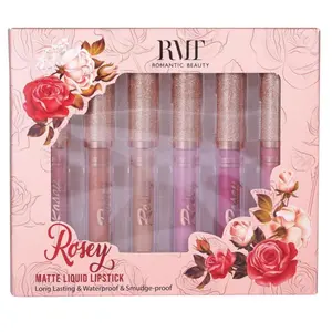 Romantic Beauty - Roses Matte Liquid Lipstick Set