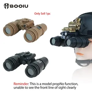 BOOIU Tactical PVS-15 Binocular Night Vision Goggles NVG CS Sports Helmet Accessory ABS Night Vision Device Model No Function