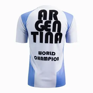 Unisex Men's 2026 Fan Soccer Jersey Collection - International Football Shirts, Retro Streetwear, Argentina Team, Messi 10 Fan Shirt