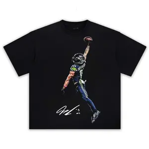 Jaxon Smith-Njigba Posterized Seattle Football T-Shirt, Sweatshirt, Hoodie – JSN#11 Jersey Graphic Tee, Vintage Game Day Shirt, Unisex Streetwear Sports Top, Pullover