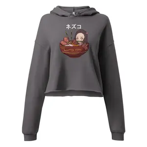 Demon Slayer Nezuko Ramen Crop Hoodie