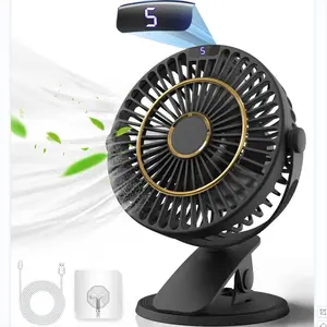 USB Mini Desktop Fan, Clamp Fan, Multi-Angle Rotation, Portable and Convenient, Quiet Operation, USB Powered, Ideal for Home and Office, Study and Sleep