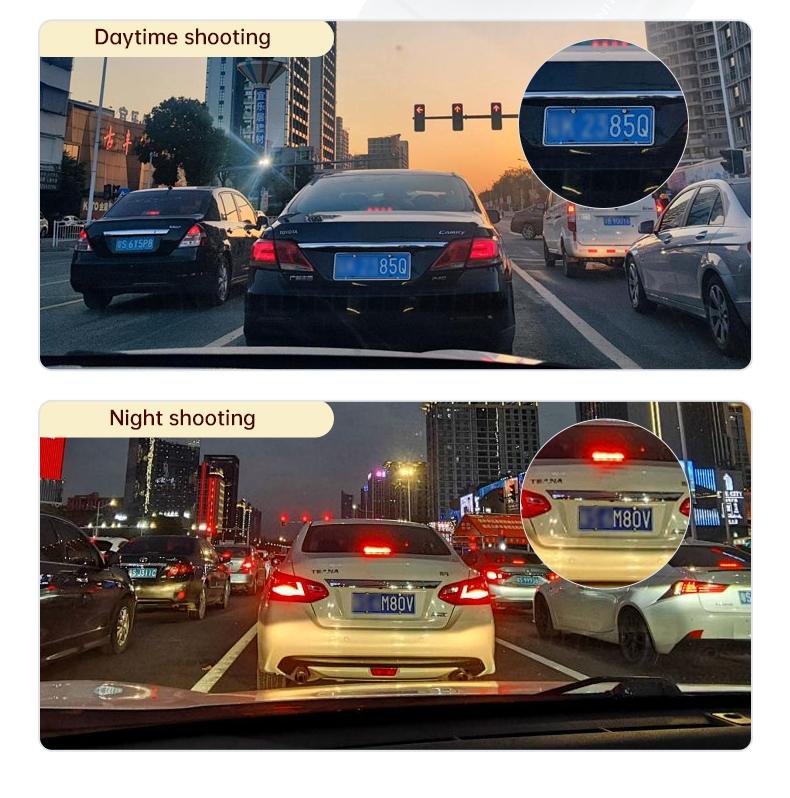 Advanced 4K Dash Cam Front Camera Smart Loop Recording 24 Hour Parking ...