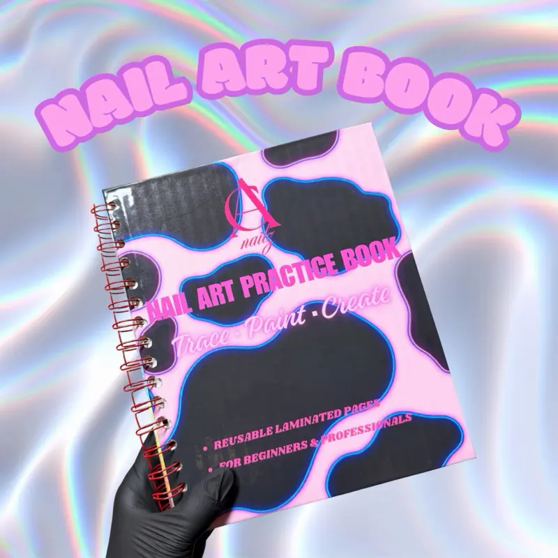 Nail Art Practice Book