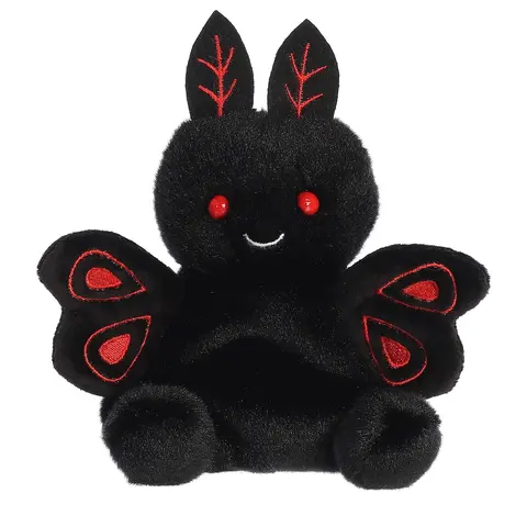 Palm Pals Adorable Mortimer Mothman Black Soft Plush Collectable Stuffed Animal