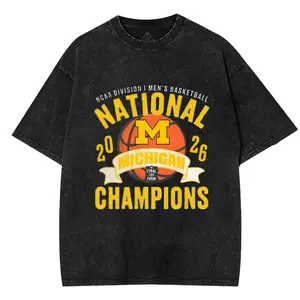 Michigan Wolverines 2026  Division I Men’s Basketball National Champions shirt