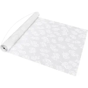 Thickened Aisle Runner for Wedding CeremonyFeet White Aisle Runner Walkway for Indoor Outdoor Wedding Church Decorations ,Halloween Parties can Also use a Carpet,50g(Rose, 3x50Feet)