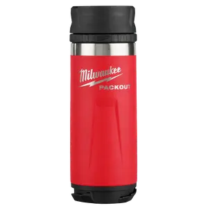 Milwaukee 48-22-8395R PACKOUT 18oz Insulated Bottle with Sip Lid