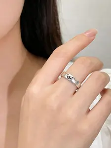 Cute Kitten and Puppy Rings Rings: Kittens and Puppies Can Be Stacked As Couple Rings. Cute Rings for Girlfriends. Simple and Versatile. Friends Ring, Dainty Stacking Rings, Stackable Rings