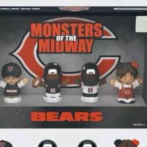 Brand new Chicago football toys