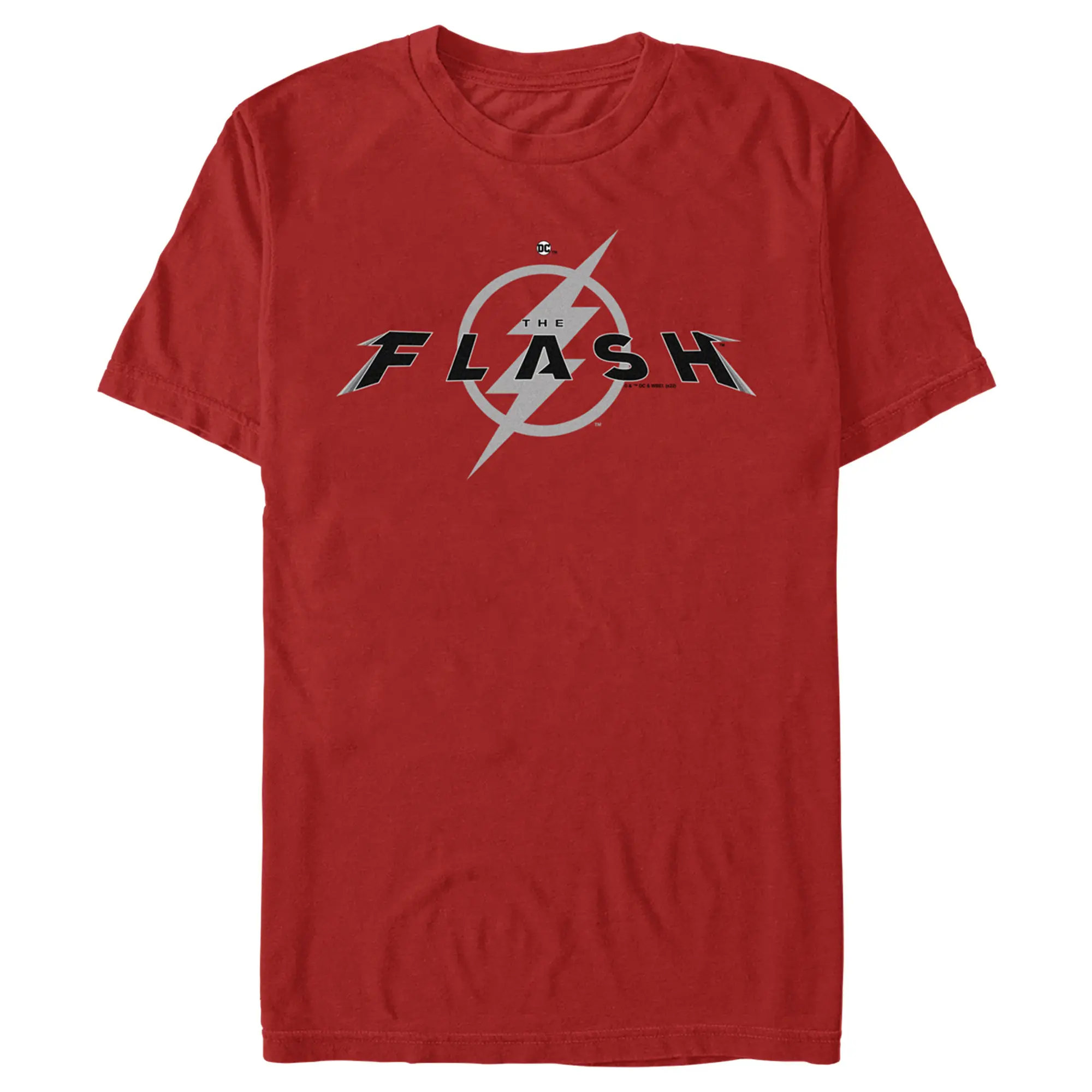 Men's The Flash Black Official Logo T-Shirt