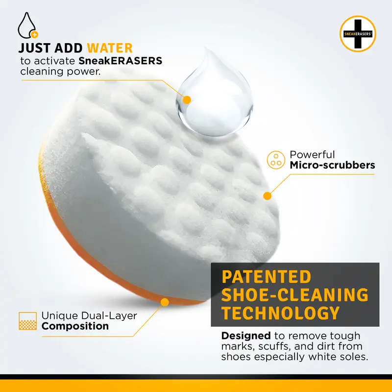 SneakERASERS️ Instant Shoe Cleaner: 10 Pack 2