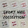 NailHaven| short nail collection |handpainted cute designs | short nails | acrylic press-on| fake nails |Handmade | high quality Press on nails 10 pcs|reusable nails|nail art|nail charm|handmade press ons|uña sacri lic as