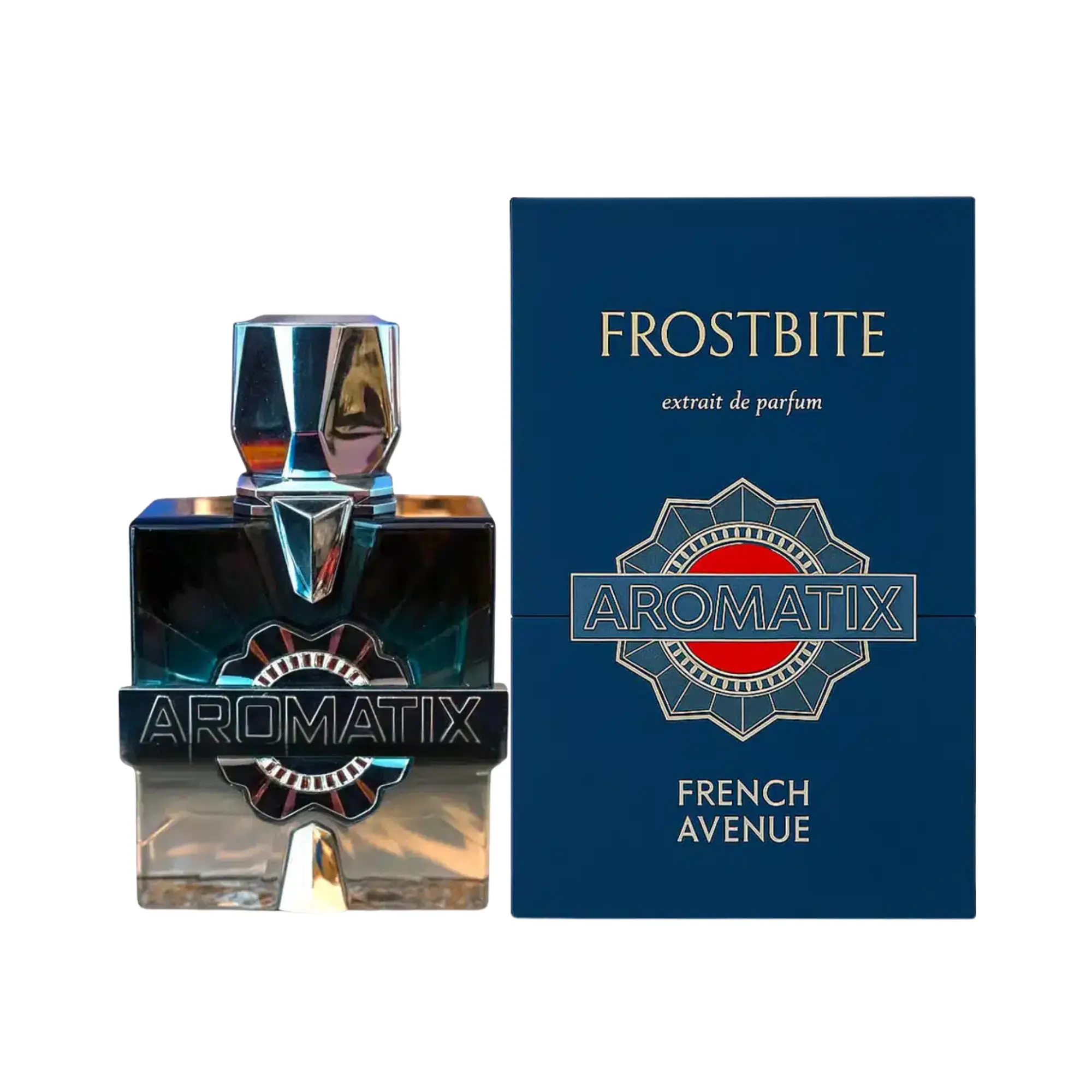 French Avenue Aromatix Frostbite 100ml EDP - Long Lasting Fresh Fruity Blueberry & Mango Unisex Cologne, Luxury Arabian Perfume Spray