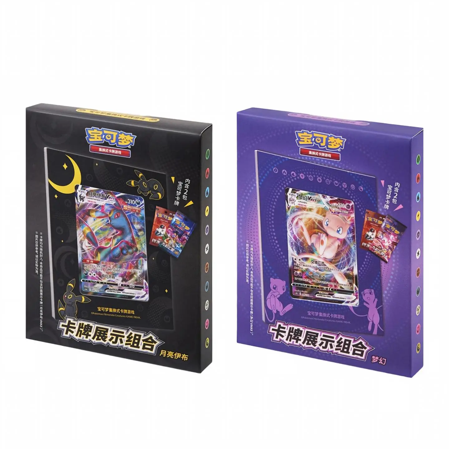 [CN] Pokemon TCG Umbreon & Mew Cards Brief Medium Deck Showcase