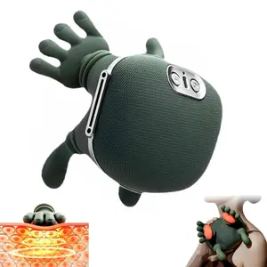 Neck and Shoulder Massager with Heat, 4D Bionic Heated Neck Massager with Fingers Simulates a Real Palm Massage for Comfort, 3 Intensity Levels + 2 Heat Settings Relax Muscle Tension