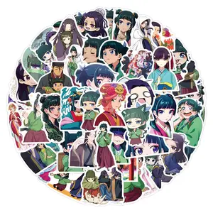 10/30/50/120pcs Anime Maomao Apothecary Diaries Stickers Jinshi Decals DIY Laptop Phone Car Cartoon Decoration Sticker Kids Toys