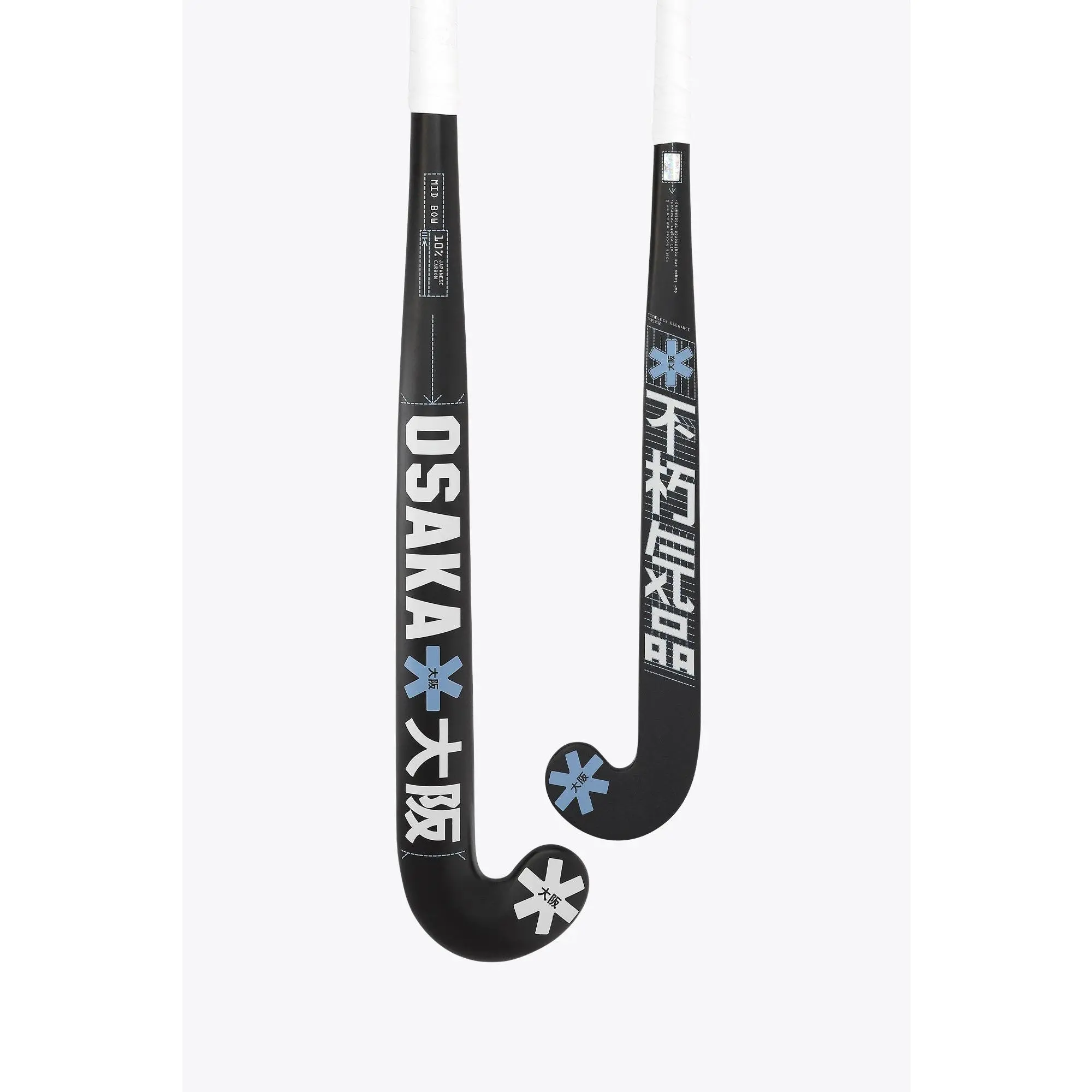 Osaka Field Hockey Stick Mid Bow 10 | Quiet Gray