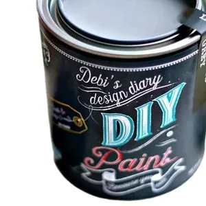 Letterpress Grey DIY Paint