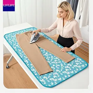 Foldable Ironing Board, 1pc Portable Thickened Ironing Board, Household Ironing Pad, Laundry Tools & Accessories for Home Use