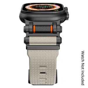 Mechanical Rotating Wheel, Smart Watch Strap Compatibility with 42/44/45/46/49mm For Apple Watch – fits Apple Watch Ultra 3/2/1/SE, Series 11/10/9-1, Quick-release pins allow easy installation and removal without extra tools, Watch Not Included