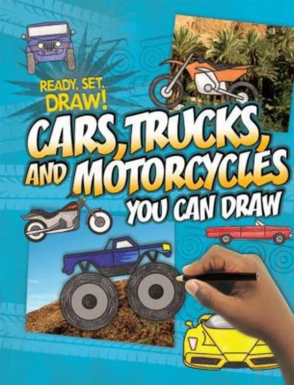 USED Book - Cars, Trucks, and Motorcycles You Can Draw (Ready, Set, Draw!) by Nicole Brecke (Unknown) - english