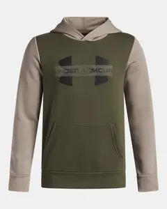 Under Armour Rival Fleece Colorblock Graphic Boys' Hoodie