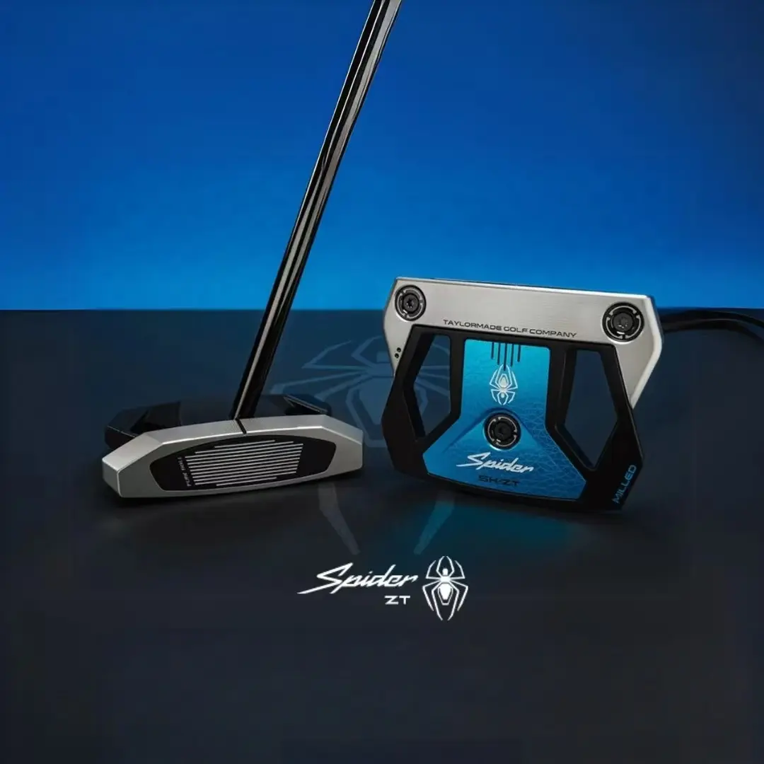 Spider ZT Zero Torque Golf Putter, High Stability Mallet Head, Milled Alignment System, Forgiving Putter for Straighter Putts & Better Accuracy