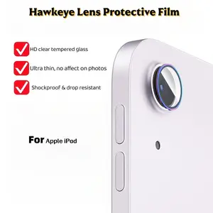 Metal Frame Rear Camera Lens Protector Film for Apple iPad Air M4/m3/m2, iPad Air 4/5 Gen, iPad Mini 5/6 Gen A17 Pro, iPad 10 Gen, iPad A16, iPad 1 Gen 11 Inch