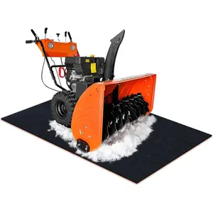 3X5 FT Snow Blower Mat -Thickened Snow Mats -Absorbent Snow Blower Floor Mat-Garage Containment Mat Accessories for Snow