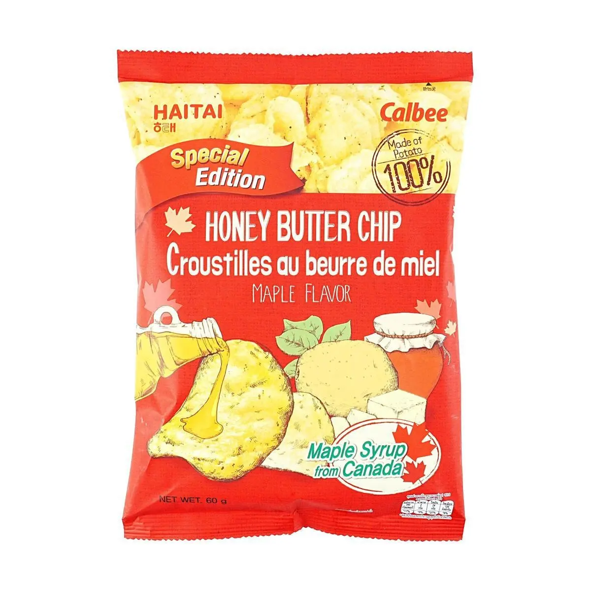 HAITAI Honey Butter Chip Maple Flavor 2.12 oz