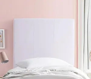 Villa Classic College Dorm Headboard with Legs - White