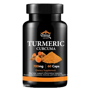 Turmeric Curcura Caps Healthcare Edible Supplement Vitamin
