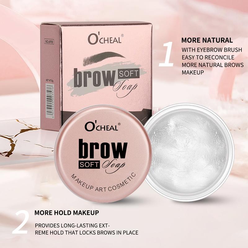 【Long-Lasting Waterproof Brow Gel】 for women Clear Transparent Gel, Brow Lift,  Clear Shaping Wax For Holding Brows In Place, Creates A Fluffy Feathered Look,Component safety Eyebrow Tattoo Christmas and New Year gifts pencil lipstick Set warm mascara
