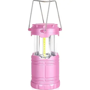 LED Pink Camping Lanterns, Portable Camping Lights, Outdoor Handled Lamps, Essential  Lights for Power Outages, Hiking, Hurricane