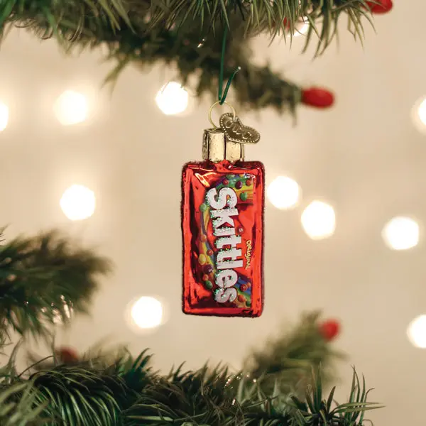 Mini SKITTLES Bag Charm Ornament, Luggage & Bag Accessory