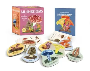 Mushrooms: A Wooden Magnet Set -- Meg Madden, Paperback
