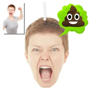 You Smell Like Poo Custom Personalized Face Car Air Freshener