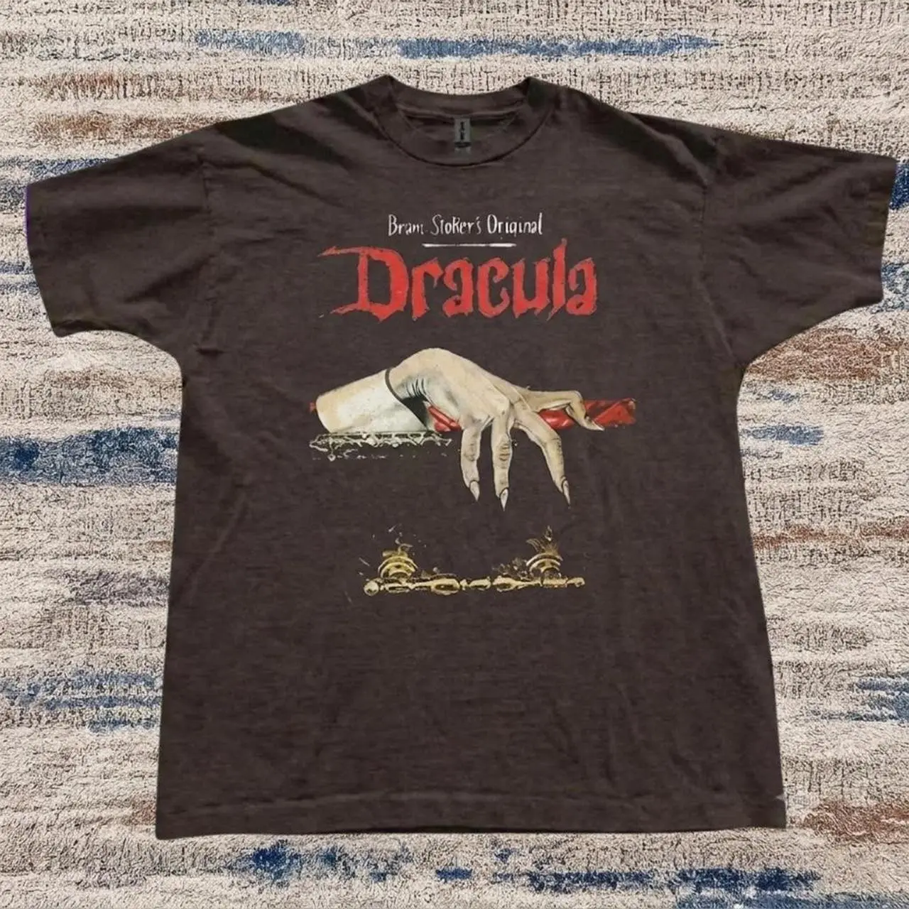 GILDAN - Vintage Dracula Shirt, Bram Stoker’s Original Dracula Tee, Gothic Horror Graphic T-Shirt, Dark Vintage Streetwear, Horror Fan Gift