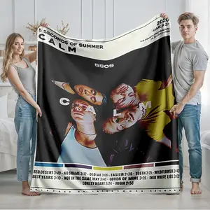 1 piece 5 Seconds of Summer "CALM" Album Cover and Tracklist 1. Red Desert 2. No Shame 3. Old Me 4. Easier 5. Teeth 6. Wildflower 7. Best Years 8. Lies 9. Passing Away 10. CALM 11. Anxiety 12. High 13. Lover of Mine 14. Thin White Lies themed