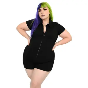 Jamie Lee Zip Up Romper