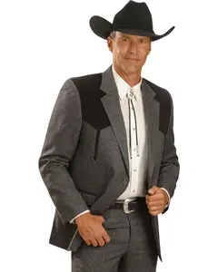 Circle S Men's Boise Western Suit Coat Short, Reg, Tall - Qrcc29 76 40