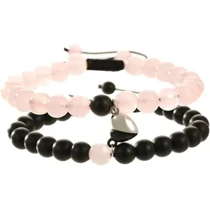 Couple Bracelet Set Friendship Couple Long Distance Matching Bracelet  Turquoise Beaded Bracelet Women Men for Graduation Valentine's Day Daily Gifts